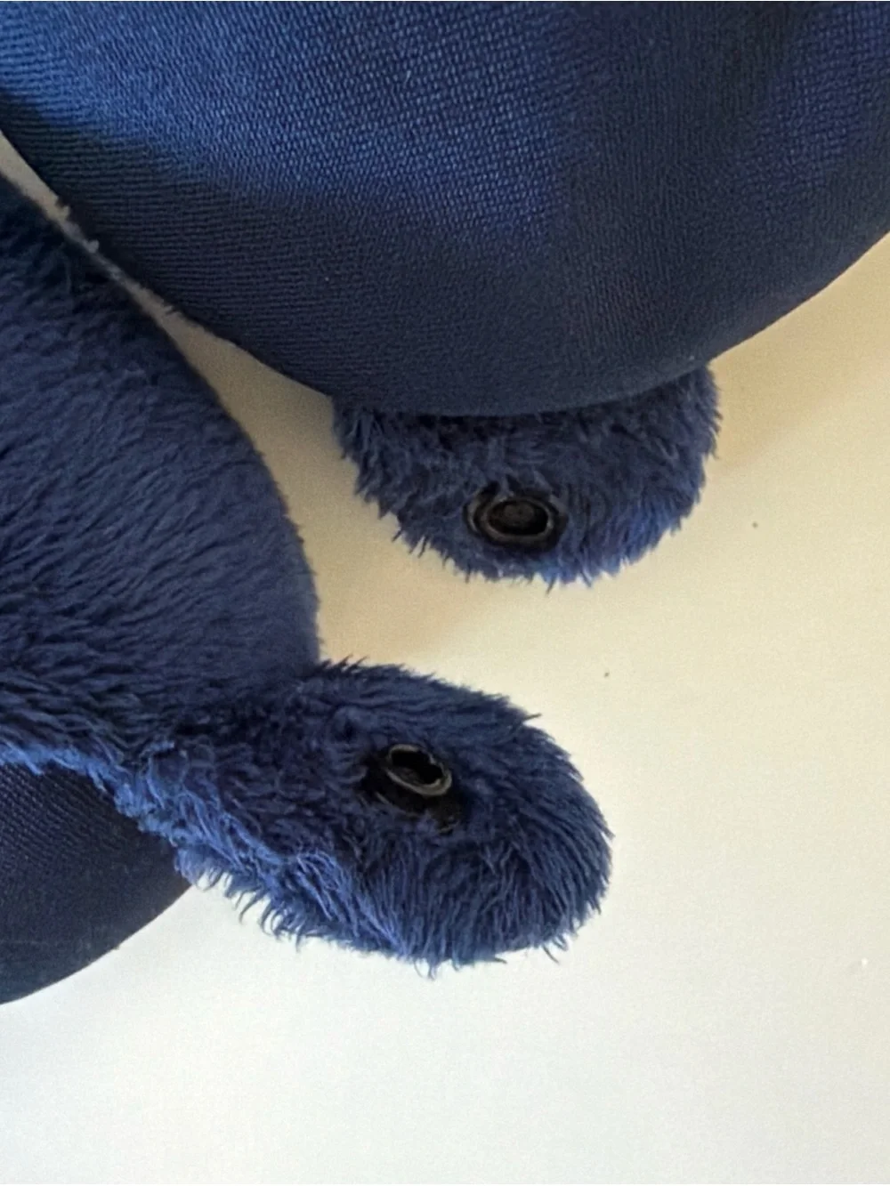 Plush Navy Travel Neck Pillow - Soft Support Cushion